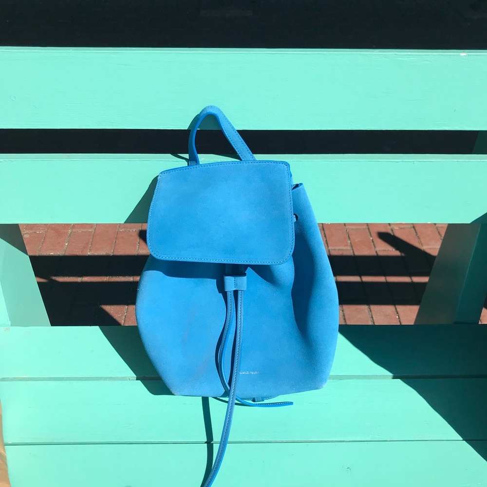 Mansur Gavriel Mini Suede Backpack